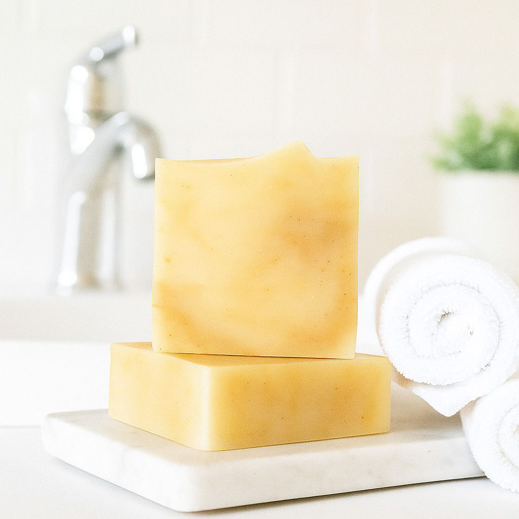 Botanical Turmeric Soap – Glow & Acne Care